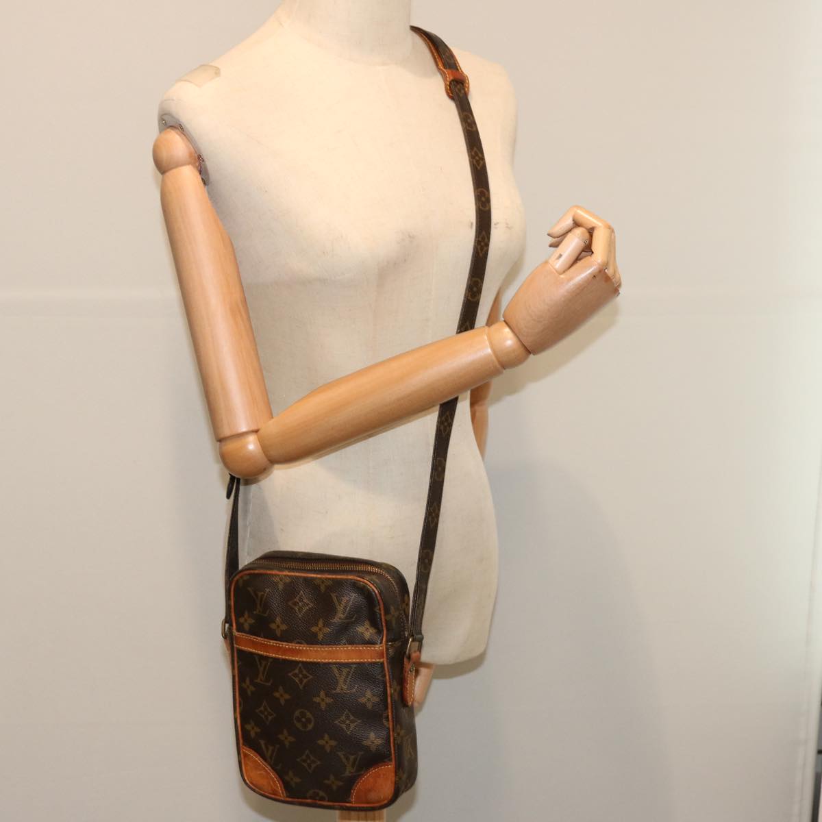 LOUIS VUITTON Monogram Danube Shoulder Bag M45266 LV 70515