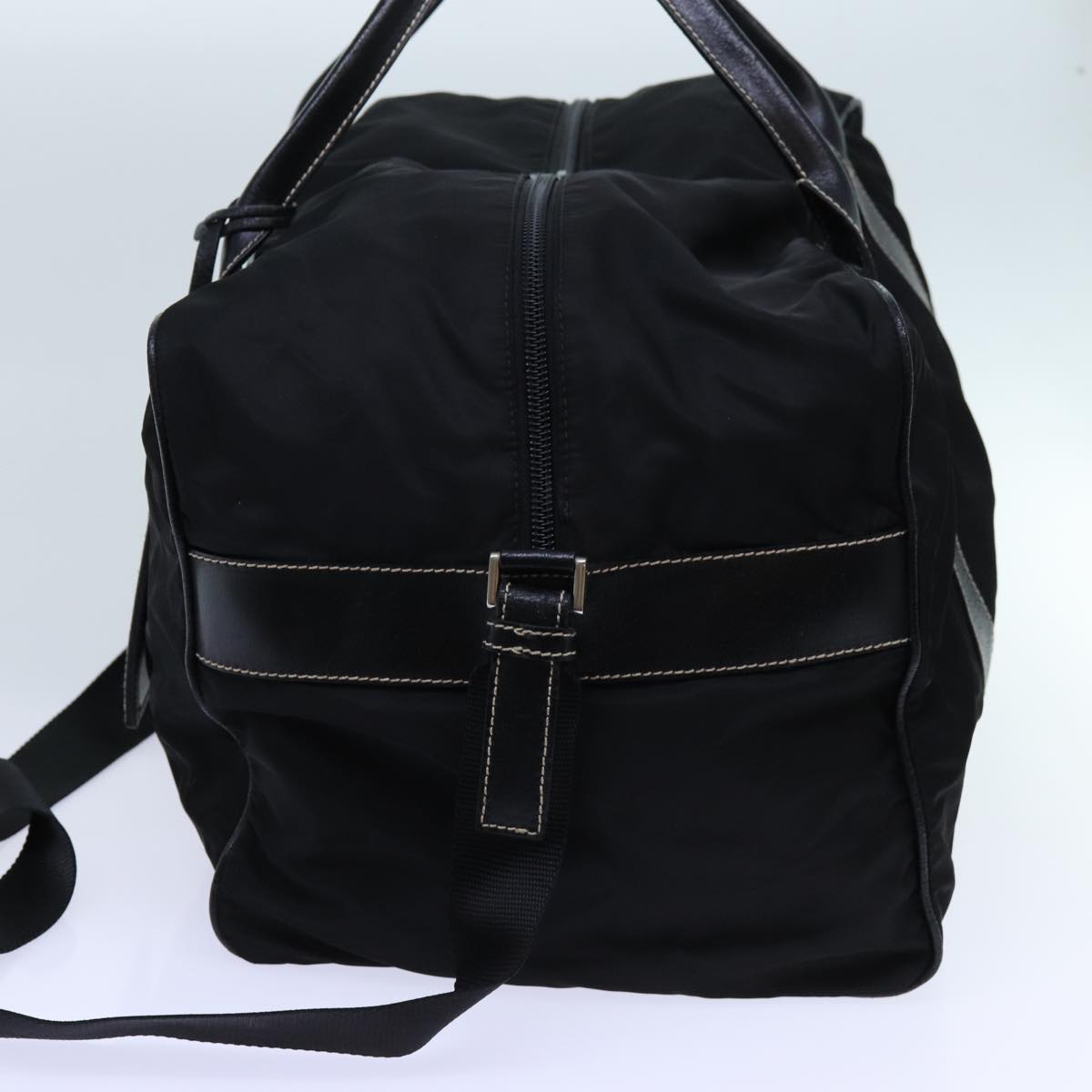 Luxury PradaBoston Bag Nylon 2way Black 70821