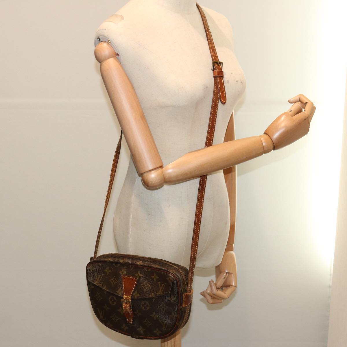 LOUIS VUITTON Monogram Jeune Fille PM Shoulder Bag M51227 LV 70827