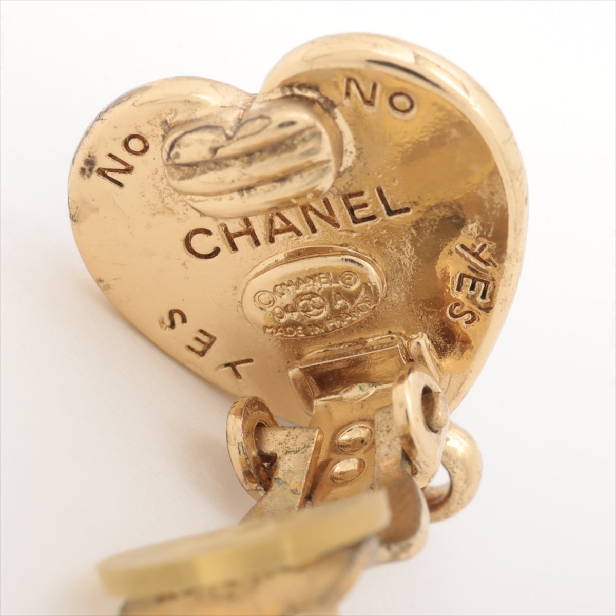 Chanel Coco 04A Earrings GP x Pearl G