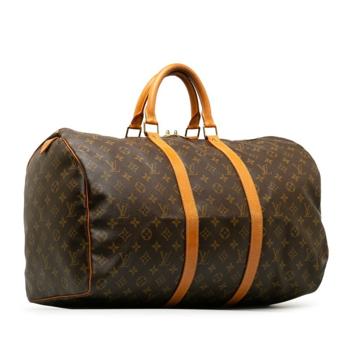 Louis Vuitton Keepall 50 Canvas Travel Bag ()
