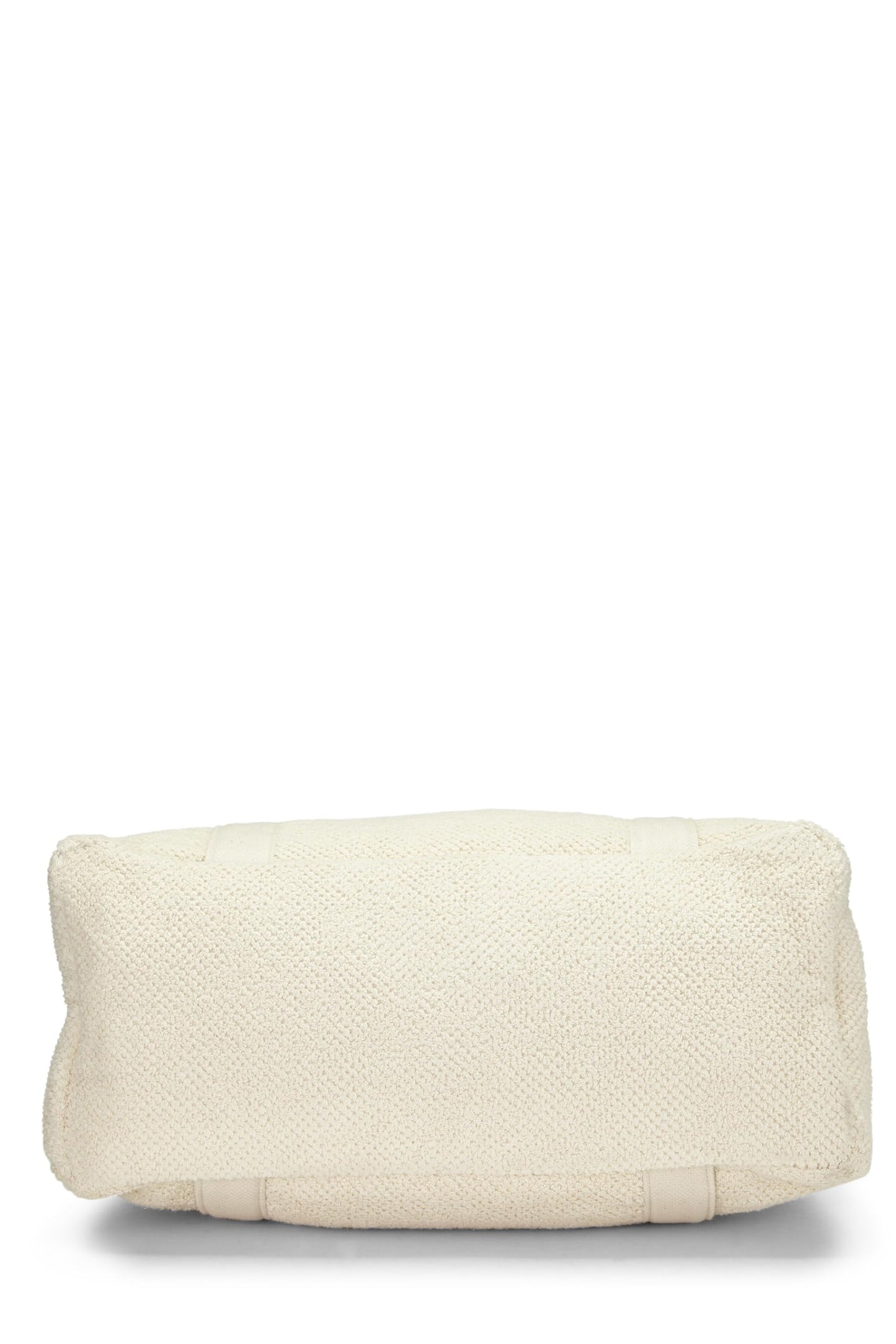 Chanel, White Terry Cloth 'CC' Beach Set, White