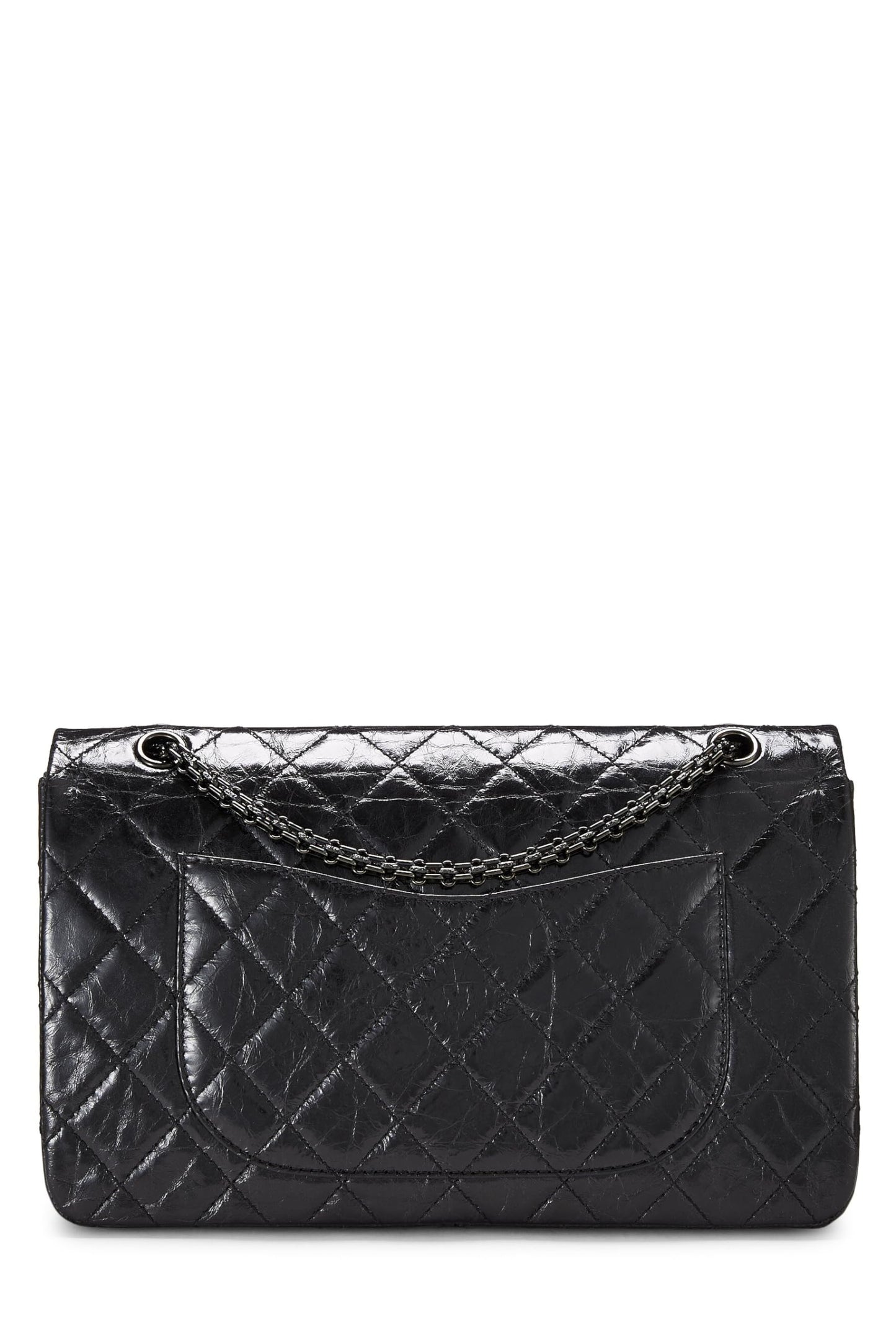 Chanel, Black Calfskin 2.55 Reissue Flap 227, Black