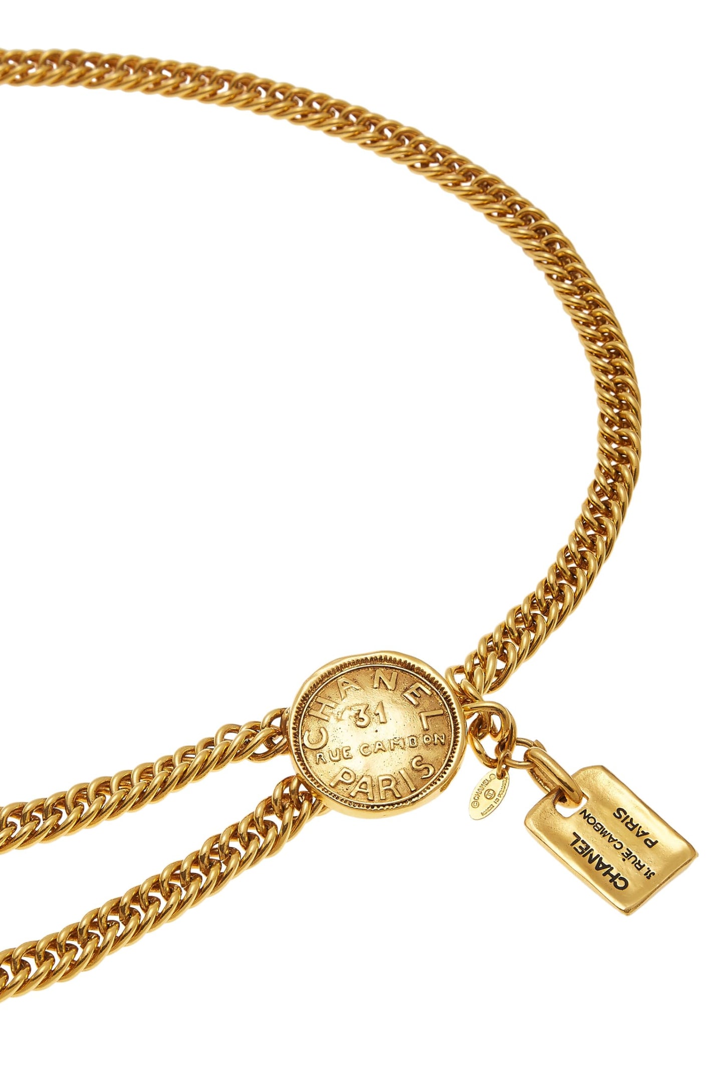 Chanel, Gold 'CC' Chain Belt 2, Gold