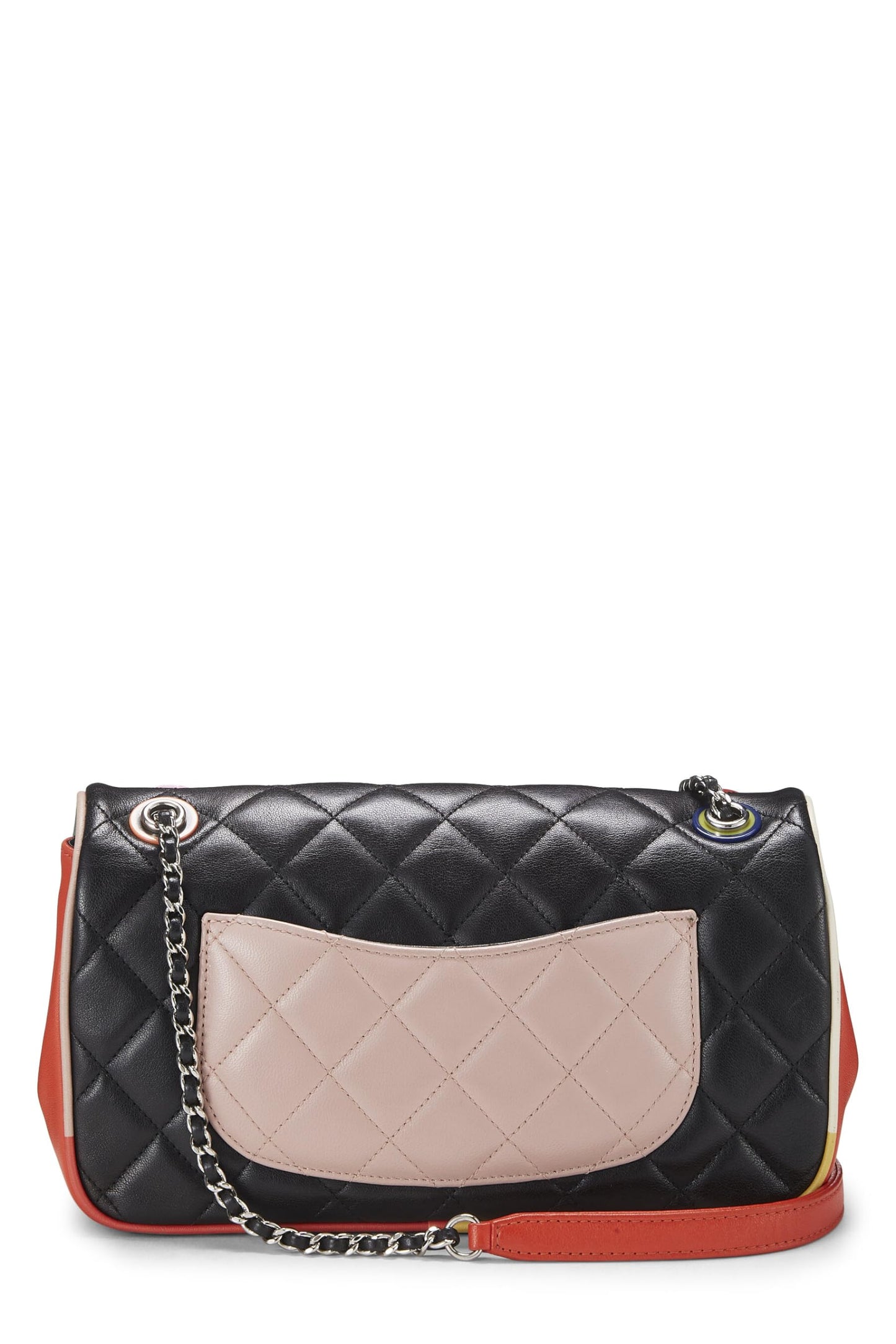 Chanel, Paris-Cuba Multicolor Calfskin Half Flap Medium, Black