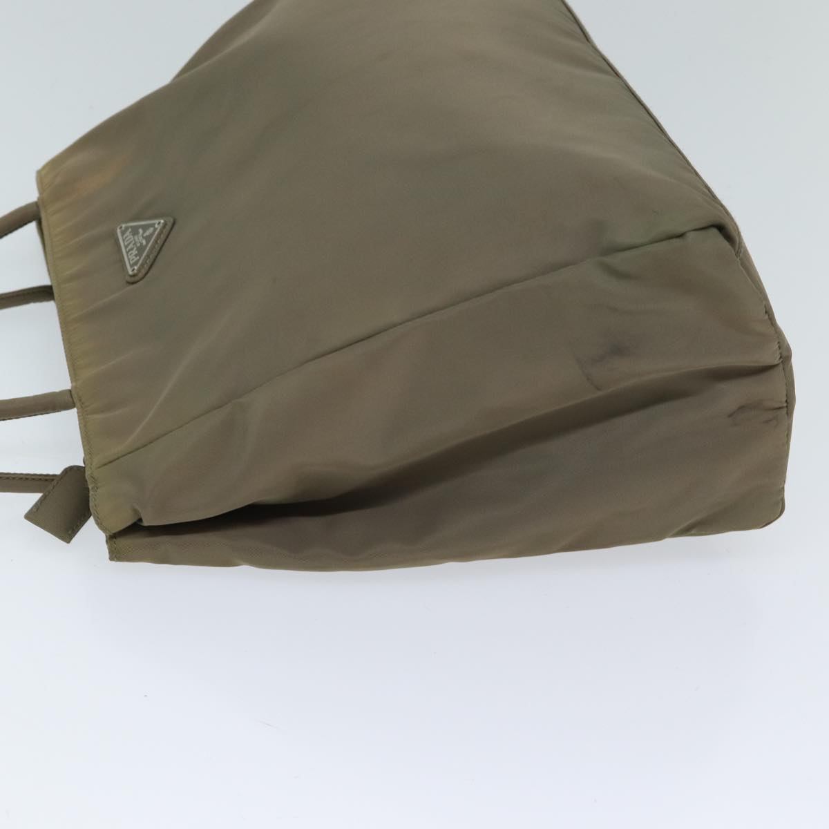 Luxury PradaHand Bag Nylon Gray 72494