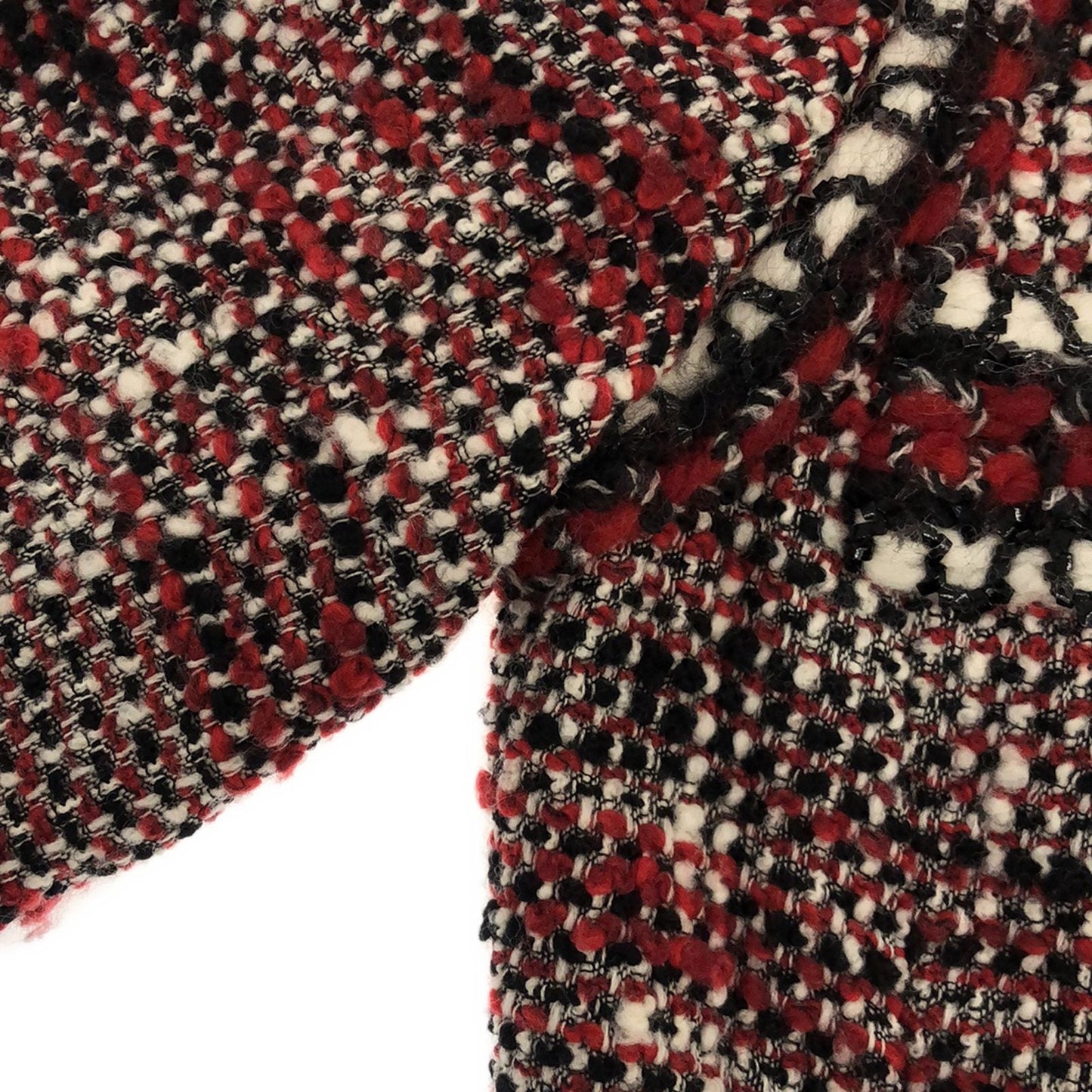 Chanel One Earrings One Piece Tops Wool Red P39627V28361
