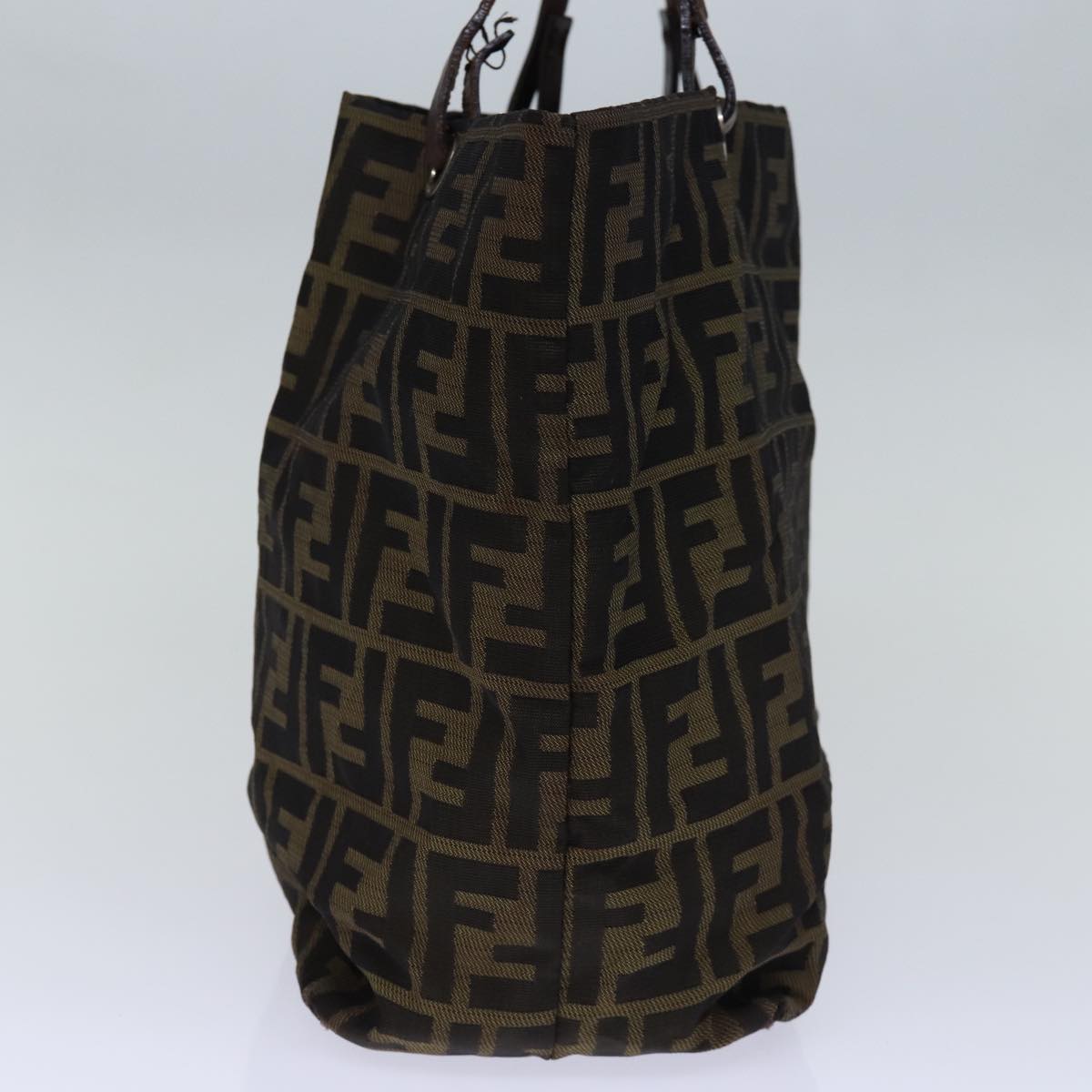 Luxury Fendi Zucca Canvas Tote Bag Brown72779