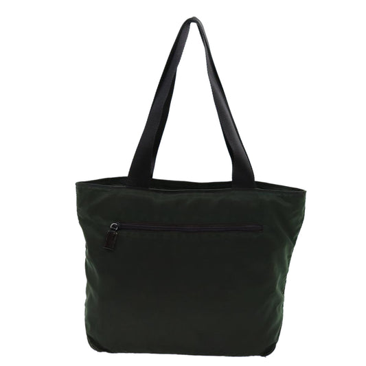 Luxury PradaTote Bag Nylon Khaki 72791