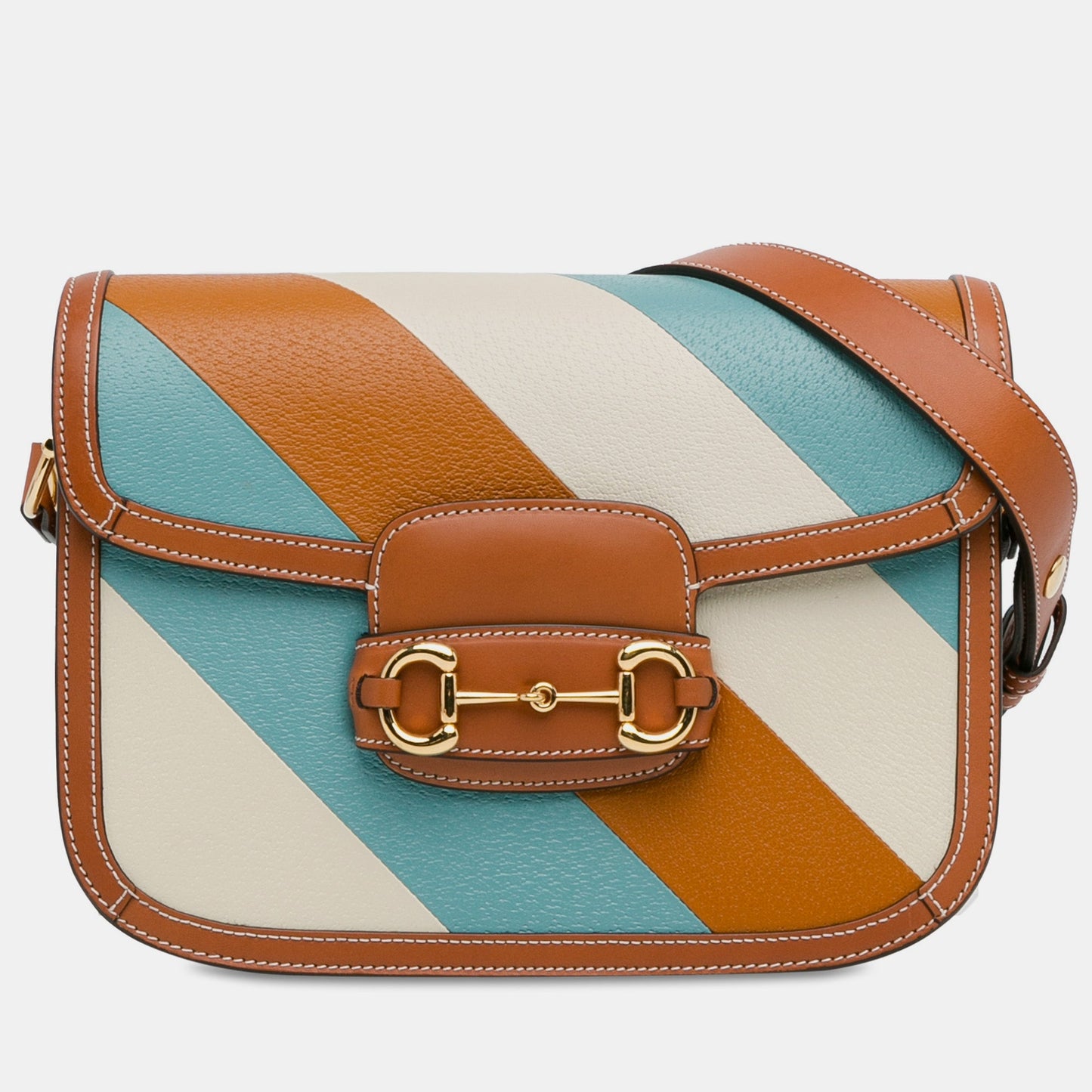 Luxury Gucci Trending 2025 Dans Le Vert Horsebit 1955 Flap Crossbody Bag