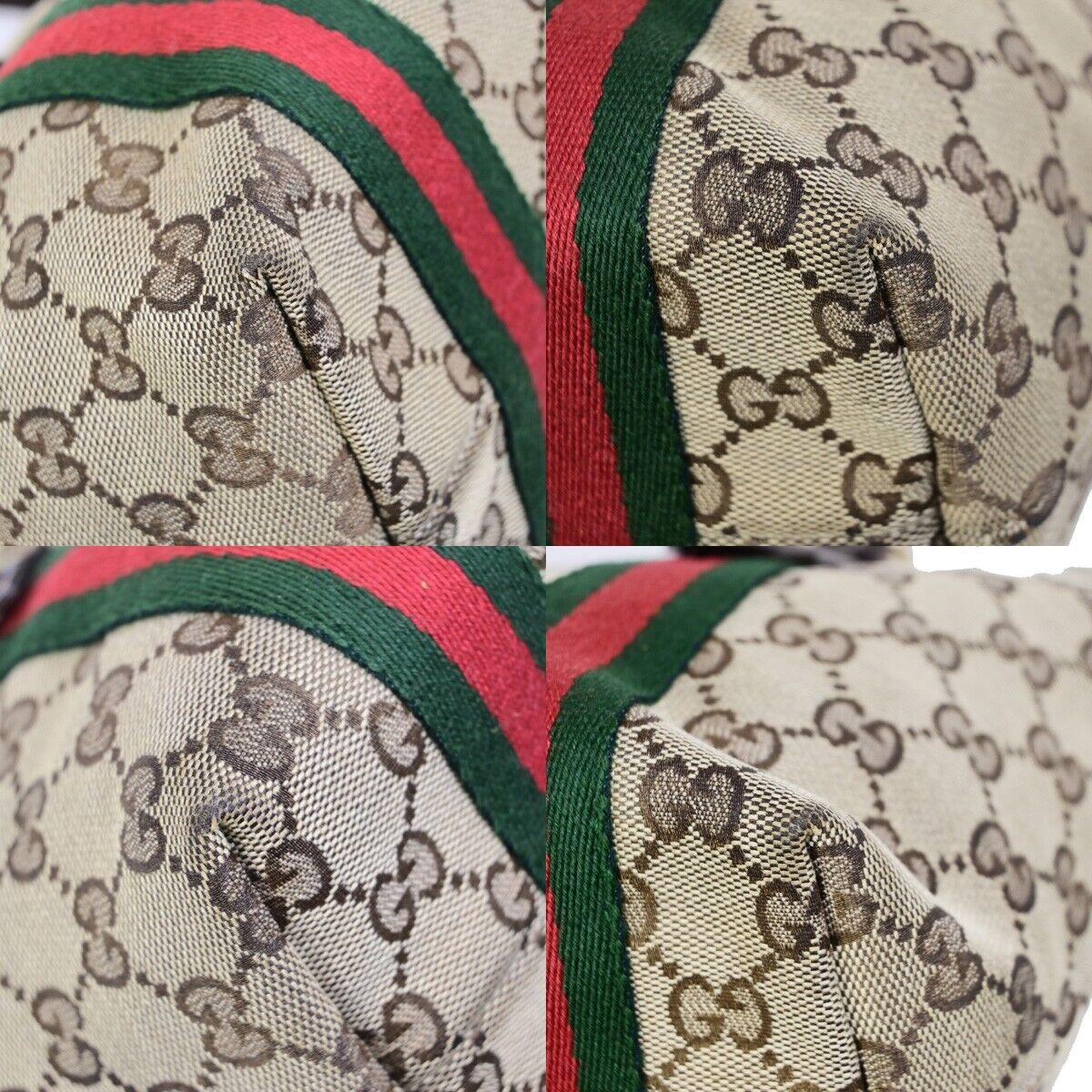 Gucci Sherry Canvas Tote Bag ()