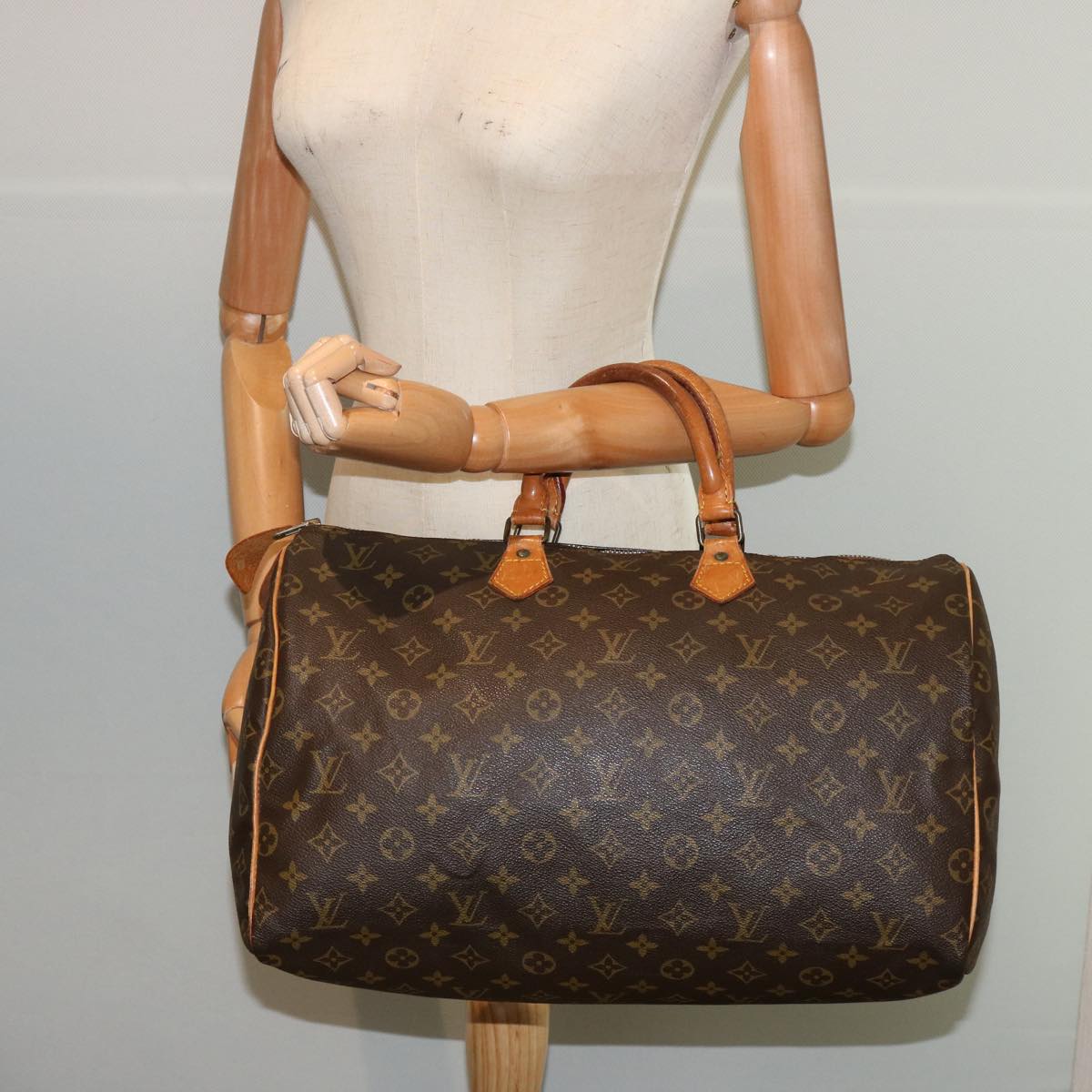 LOUIS VUITTON Monogram Speedy 40 Hand Bag M41522 LV 73839
