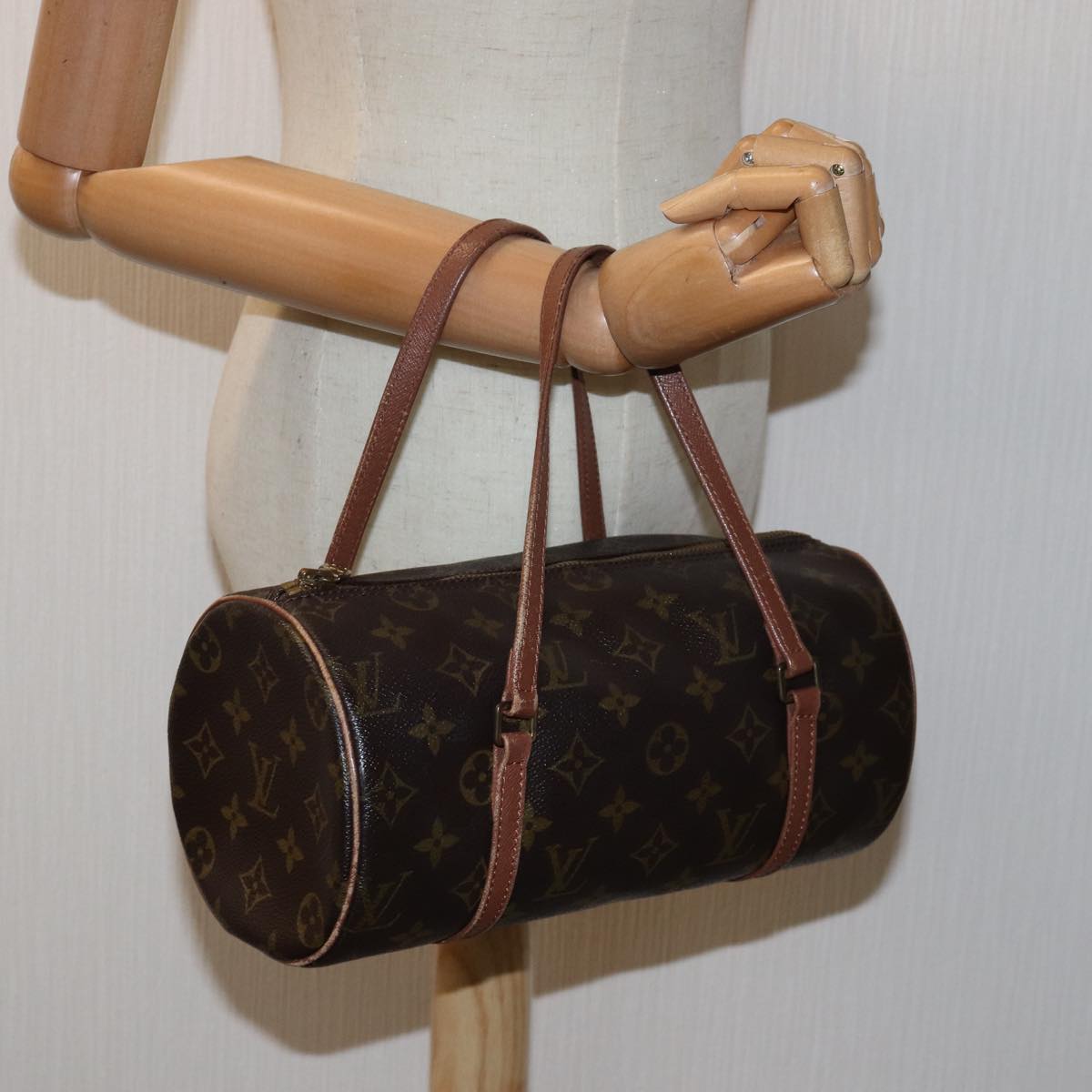 LOUIS VUITTON Monogram Papillon 26 Hand Bag M51386 Vintage LV 73950