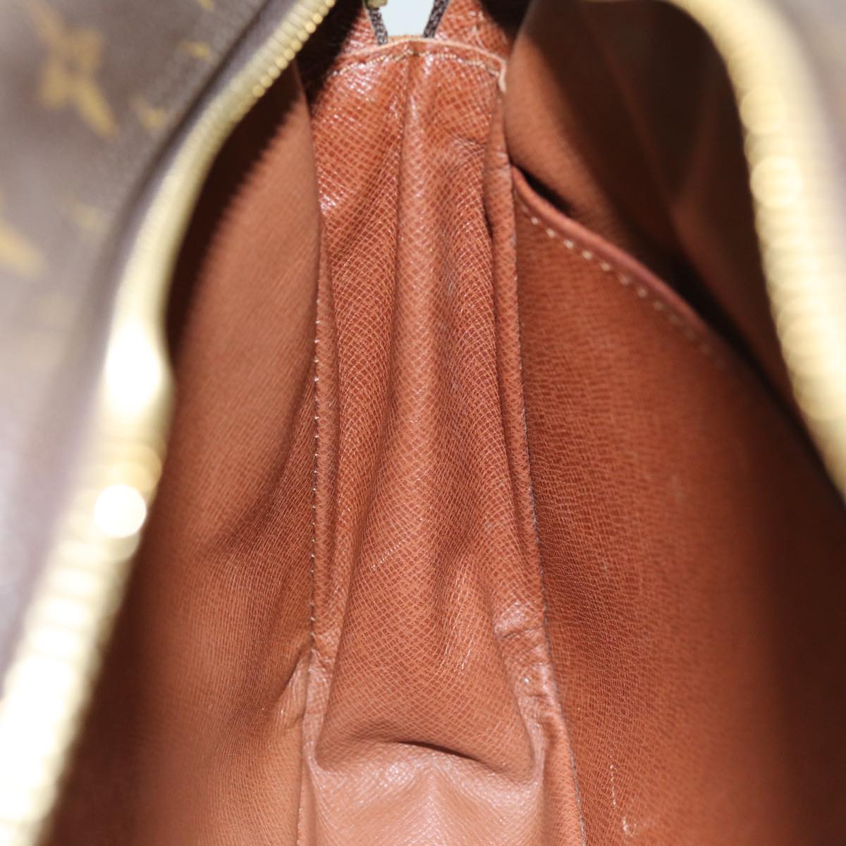 LOUIS VUITTON Monogram Compiegne 28 Clutch Bag M51845 LV 74054