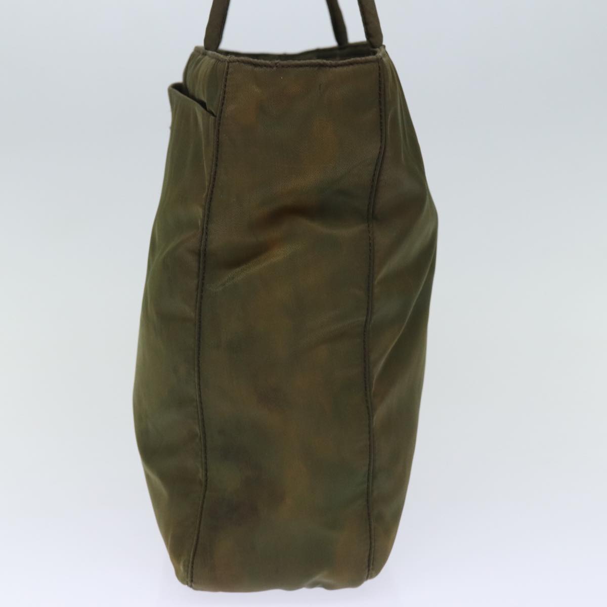 Luxury PradaTote Bag Nylon Khaki 74204
