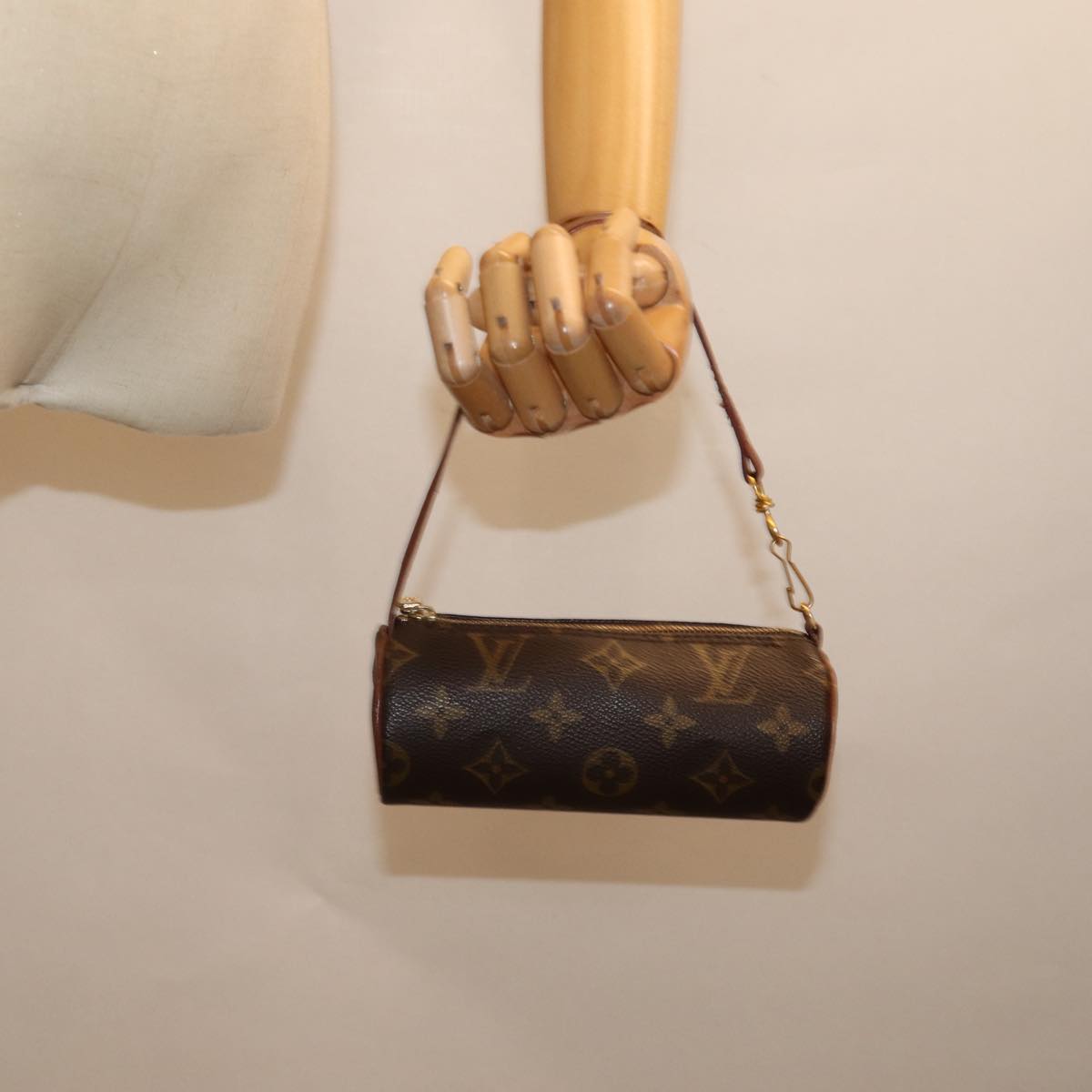 LOUIS VUITTON Monogram Papillon Pouch LV 74413