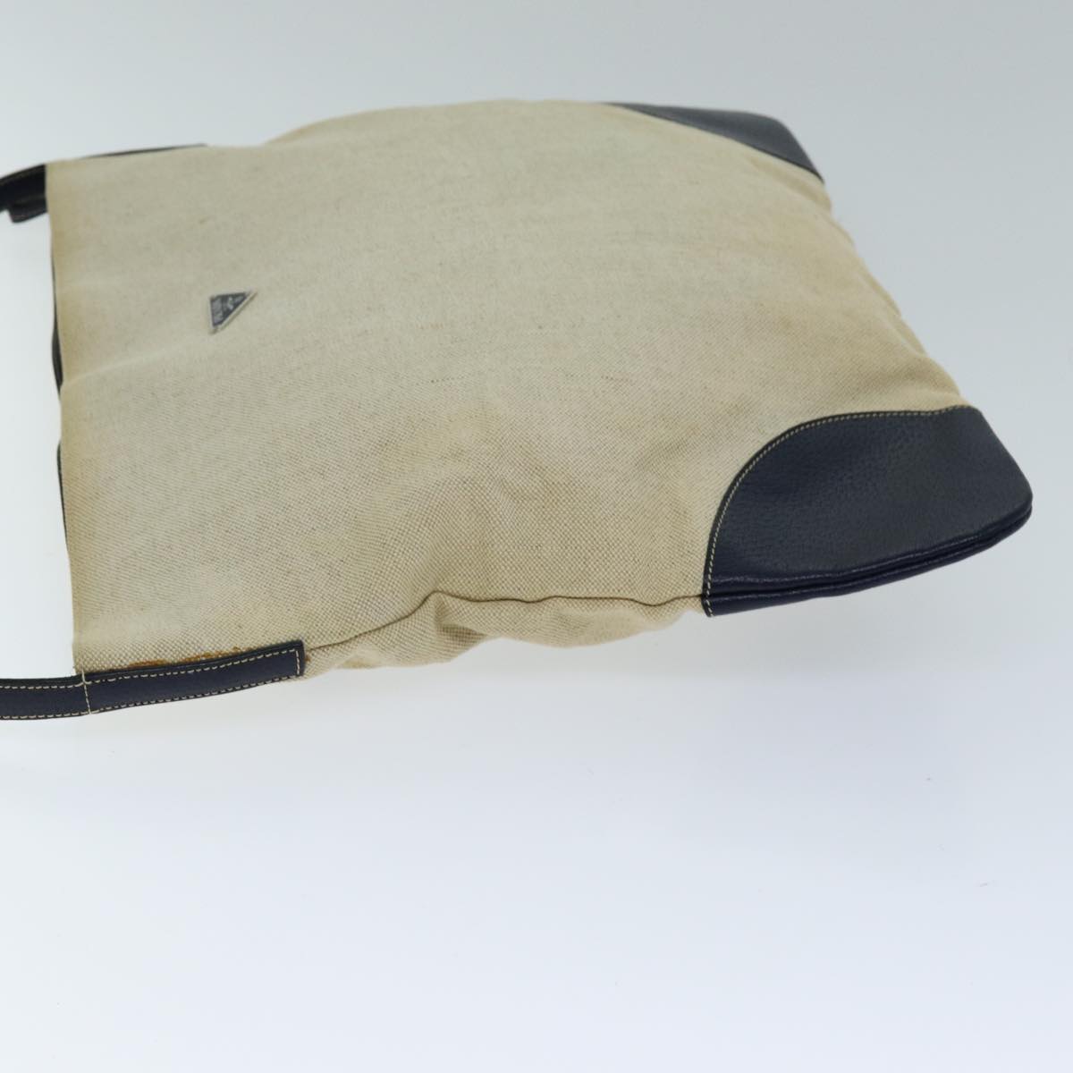 Luxury PradaShoulder Bag Canvas Beige 74475