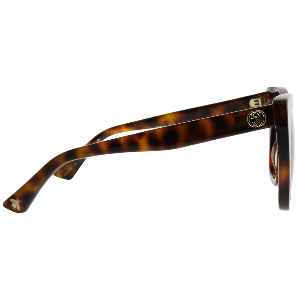 Gucci GG 0163S 002 Womens Cat-Eye Sunglasses
