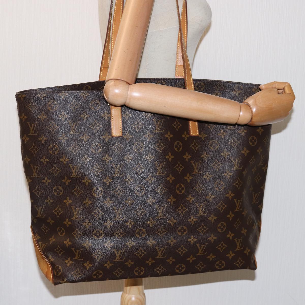 LOUIS VUITTON Monogram Cabas Alto Tote Bag M51152 LV 75080