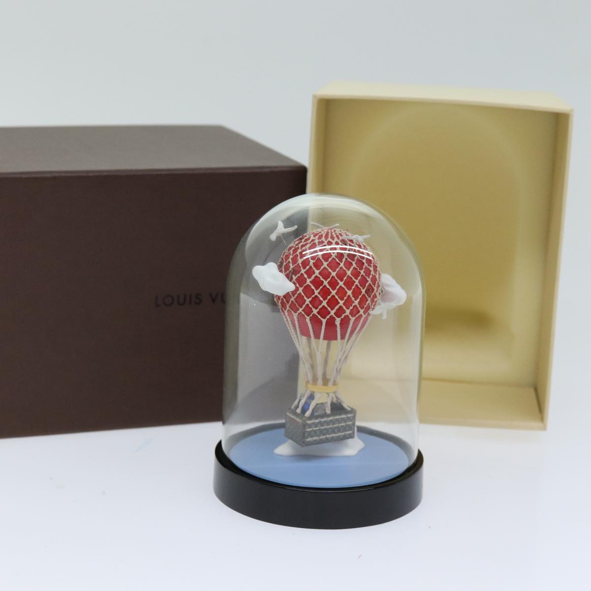 LOUIS VUITTON Snow Globe balloon VIP Only Clear Red LV 75262