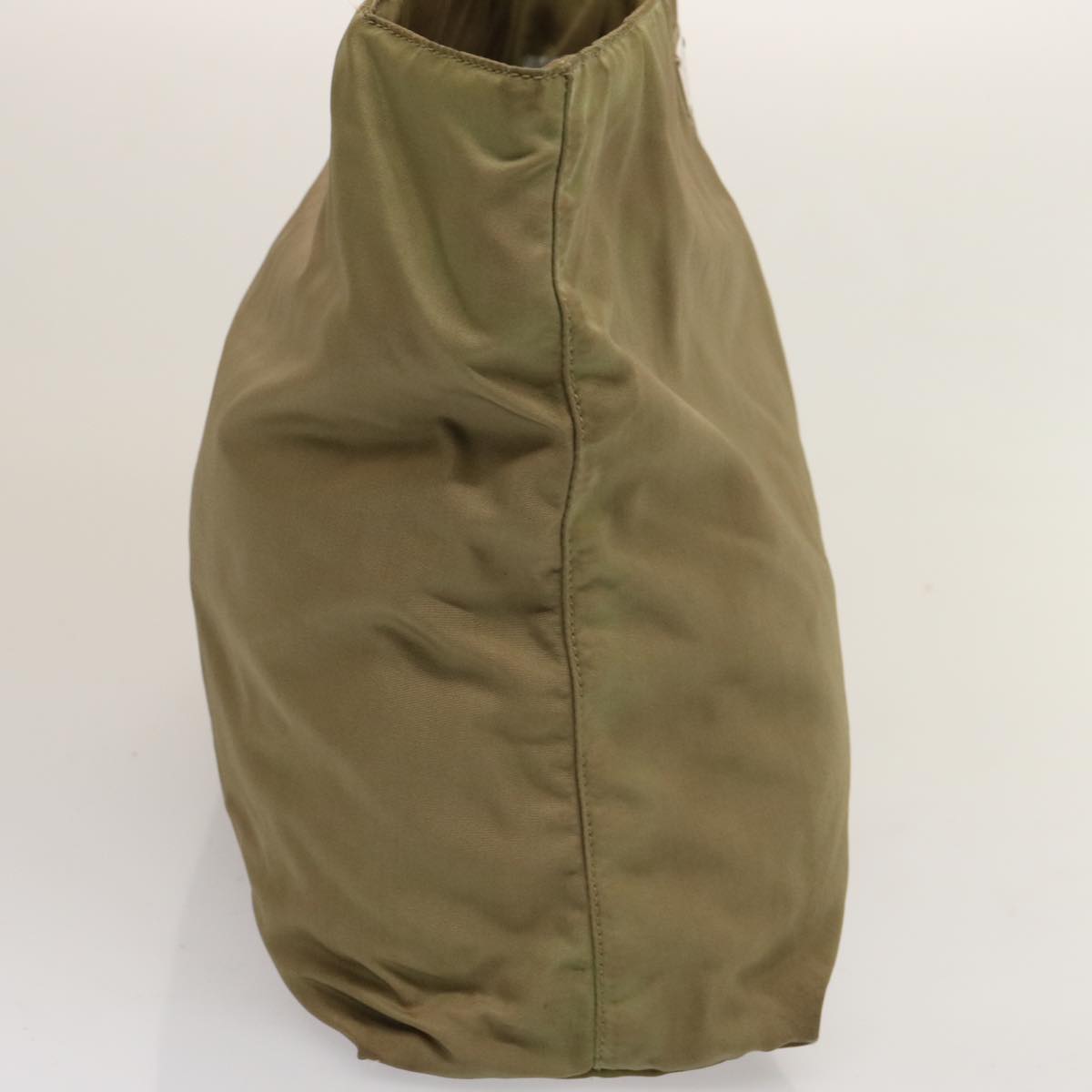 Luxury PradaTote Bag Nylon Khaki 75583