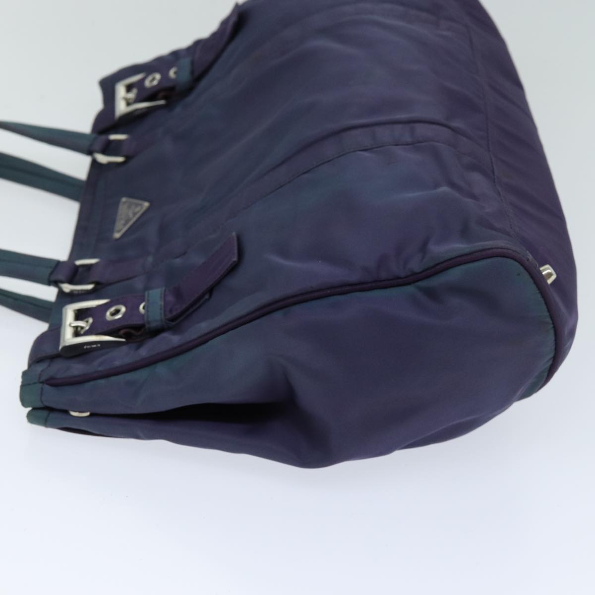 Luxury PradaTote Bag Nylon Purple 75586