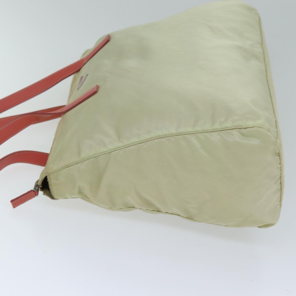 Luxury PradaTote Bag Nylon Cream 75587