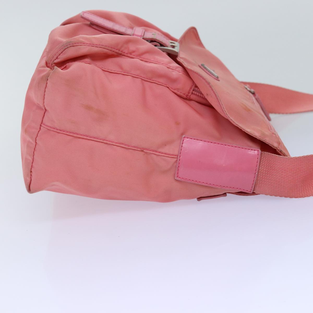 Luxury PradaShoulder Bag Nylon Pink 75635