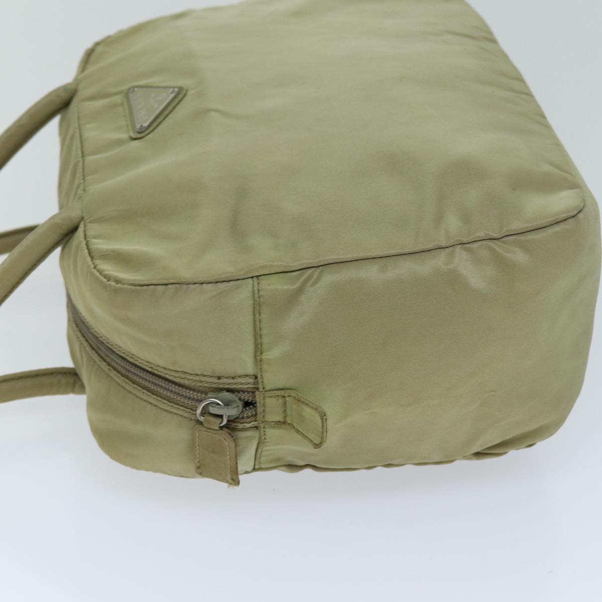 Luxury PradaHand Bag Nylon Beige 75637