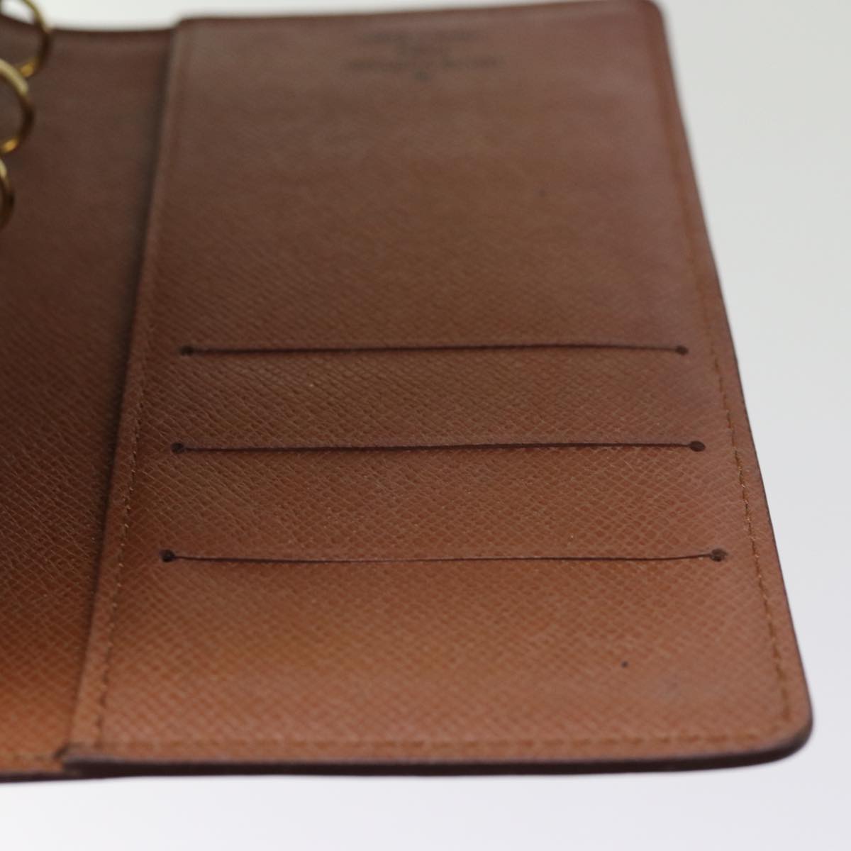 LOUIS VUITTON Epi Agenda PM Day Planner Cover Brown R20053 LV 75652
