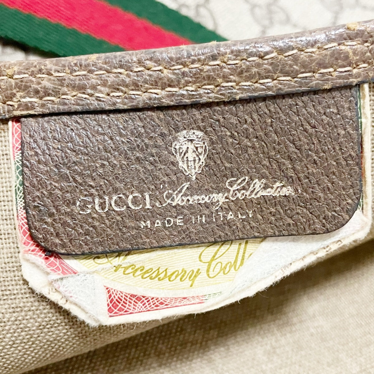 Gucci Cabas Canvas Tote Bag