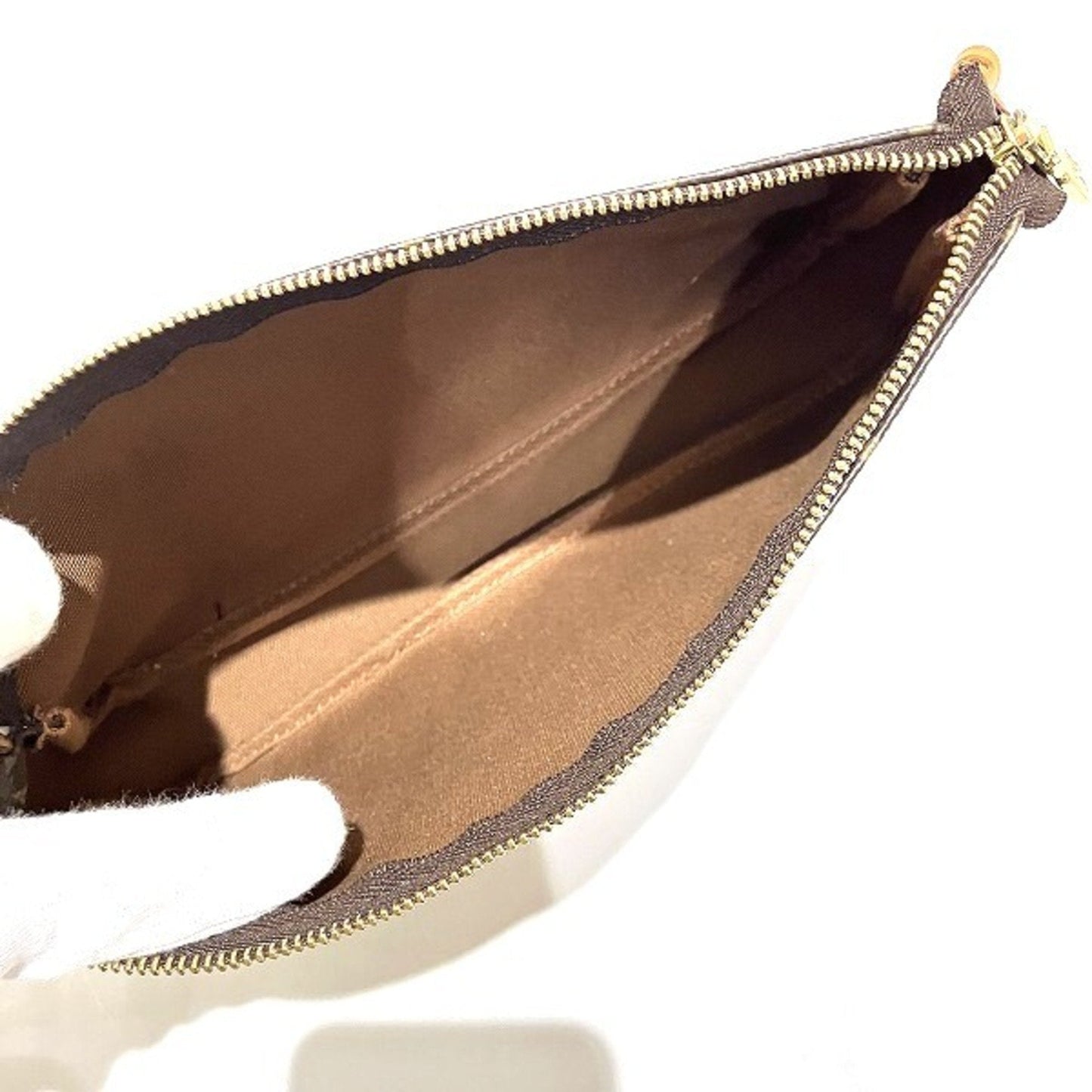 Louis Vuitton Pochette Accessoires Canvas Clutch Bag ()