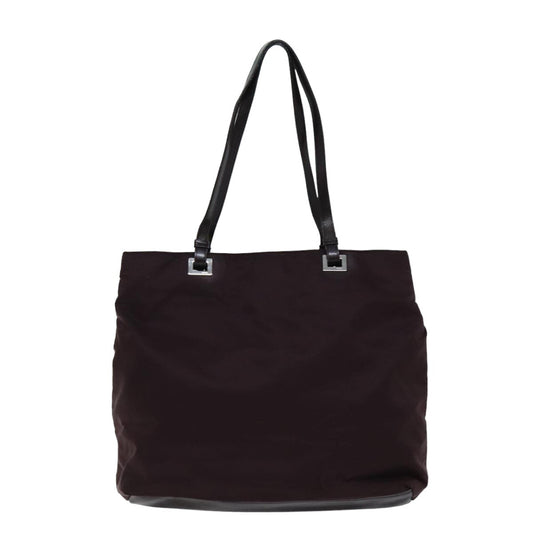 Luxury PradaTote Bag Nylon Bordeaux 76127