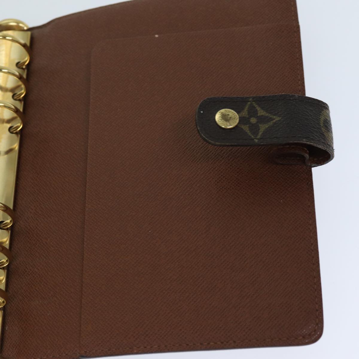 LOUIS VUITTON Monogram Agenda MM Day Planner Cover R20105 LV 76312