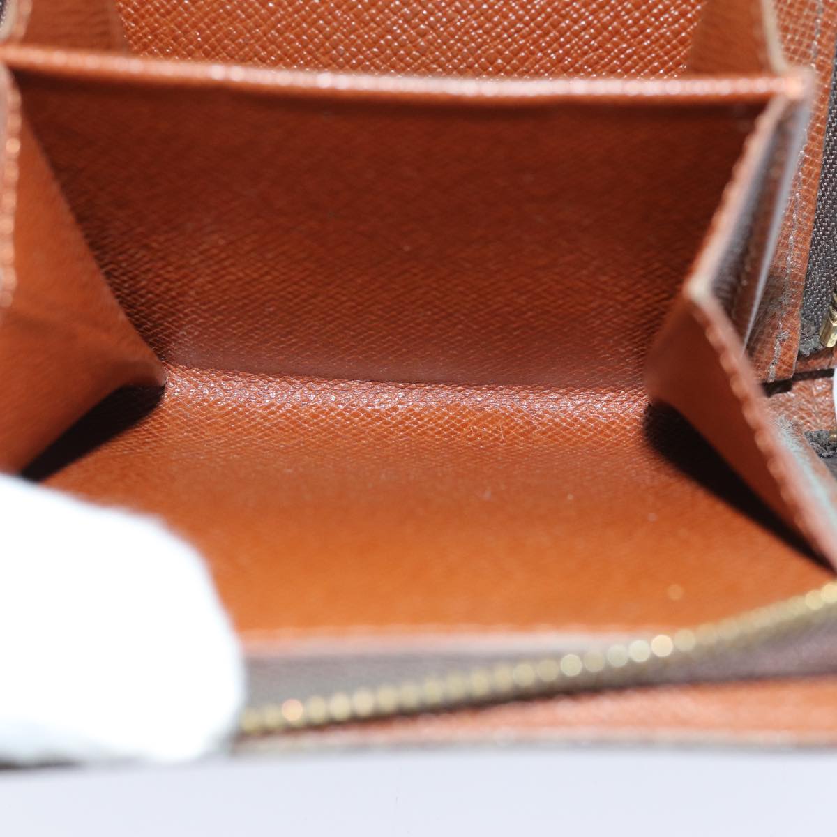 LOUIS VUITTON Monogram Compact Zip Wallet M61667 LV 76691
