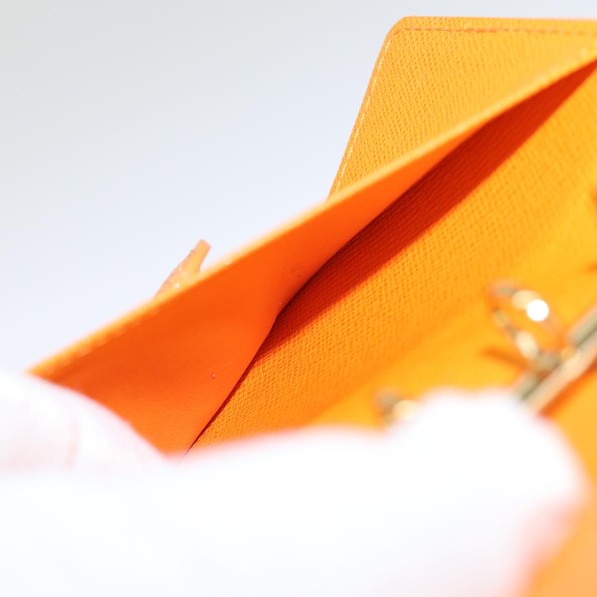 LOUIS VUITTON Epi Agenda PM Day Planner Cover Orange Mandarin R2005H 77057