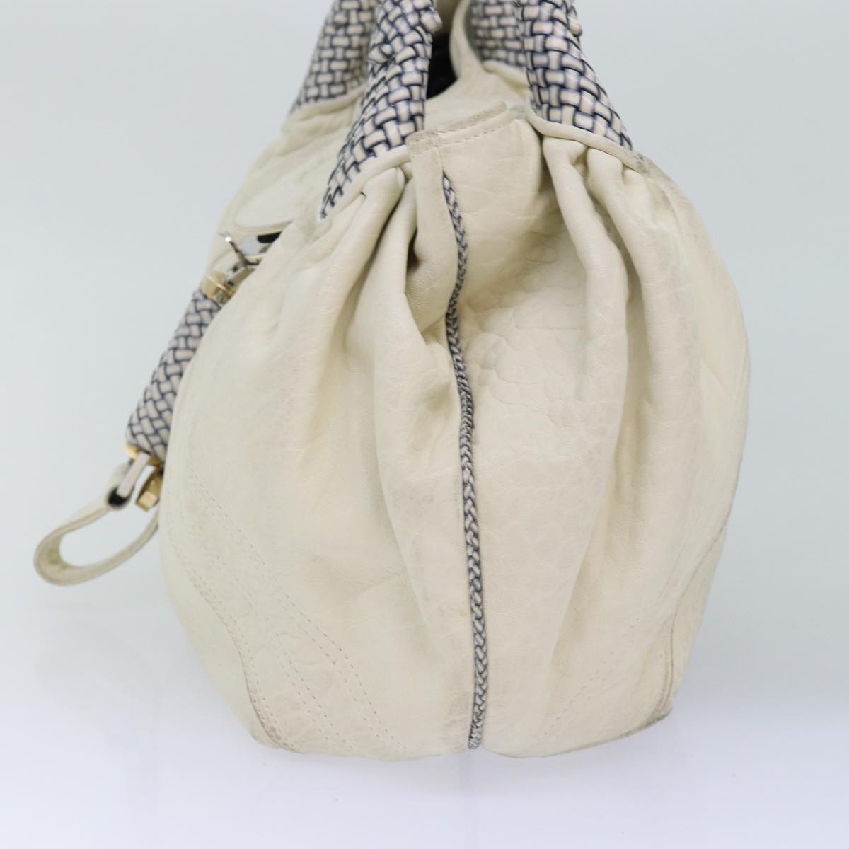 Luxury Fendi Spy Bag Shoulder Bag Leather White77228