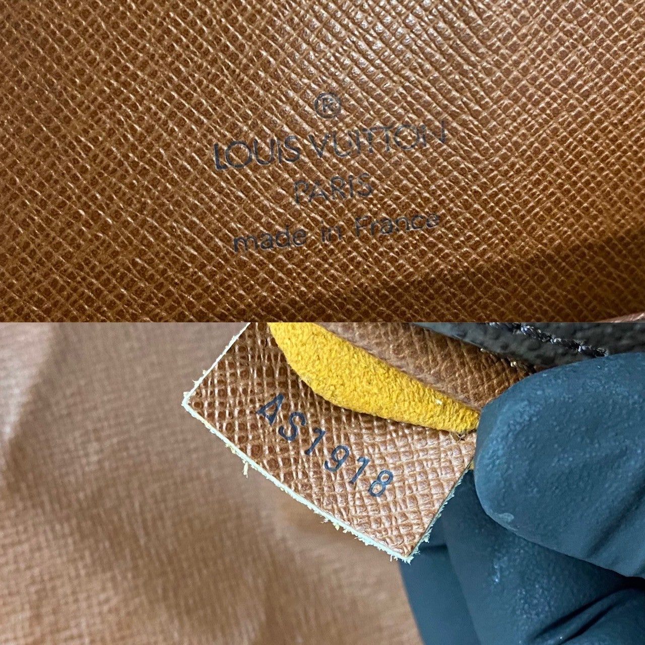 LOUIS VUITTON Shoulder Bag leather Brown Monogram Musette Salsa