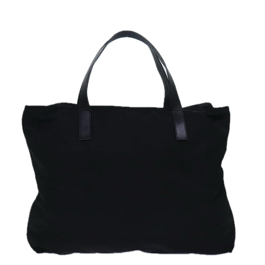 Luxury PradaTote Bag Nylon Black 77635
