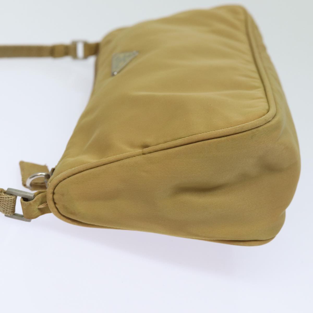 Luxury PradaAccessory Pouch Nylon Beige 78075