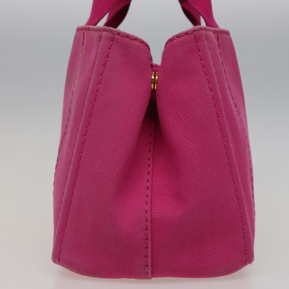 Luxury PradaCanapa PM Hand Bag Canvas Pink 78227