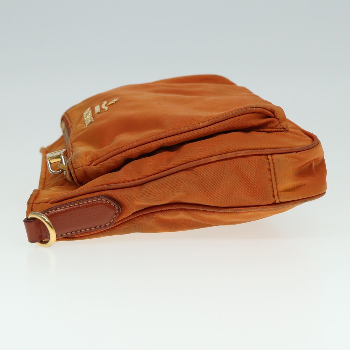 Luxury PradaShoulder Bag Nylon Orange 79767