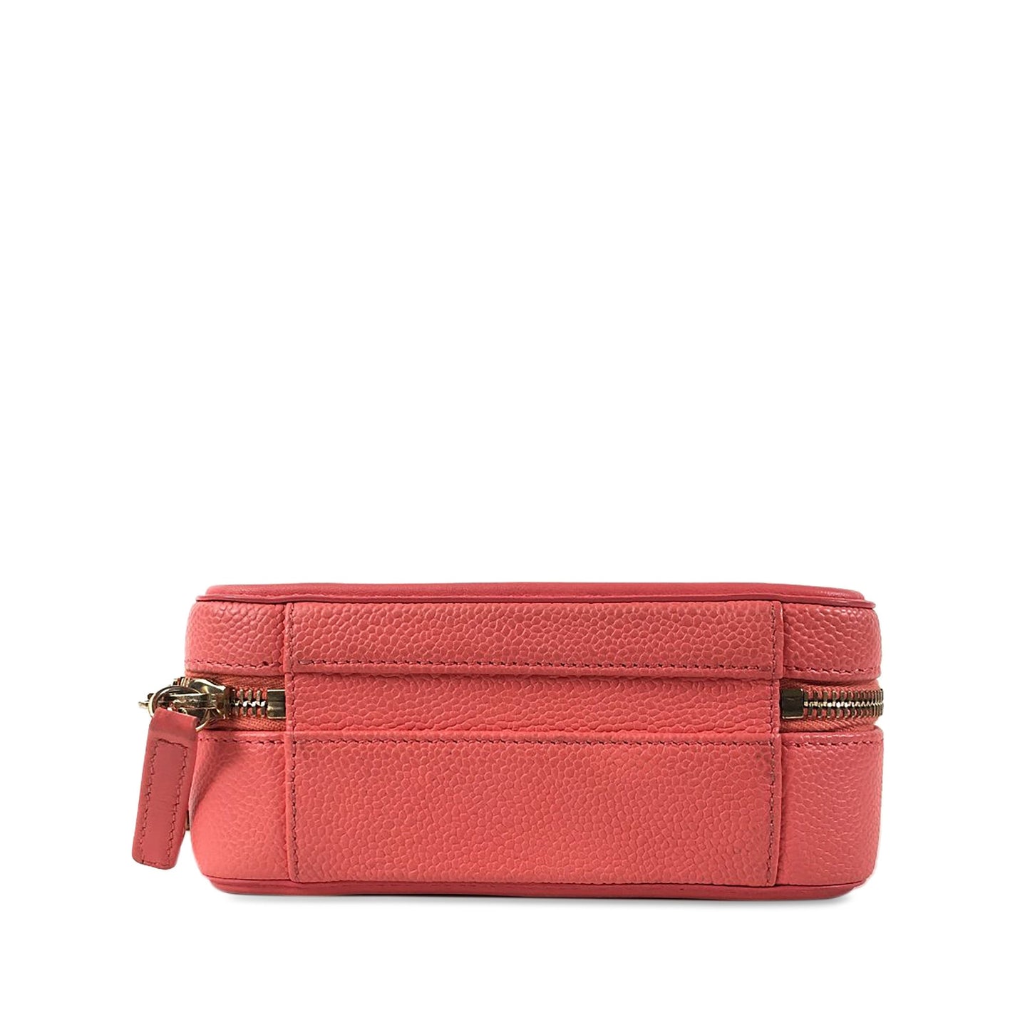 Luxury Chanel Filigree Vanity Bag Small Pink Caviar
