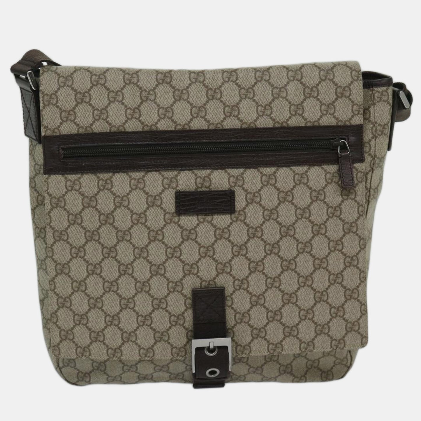 Luxury Gucci Trending 2025 Beige Canvas GG Supreme shoulder bag