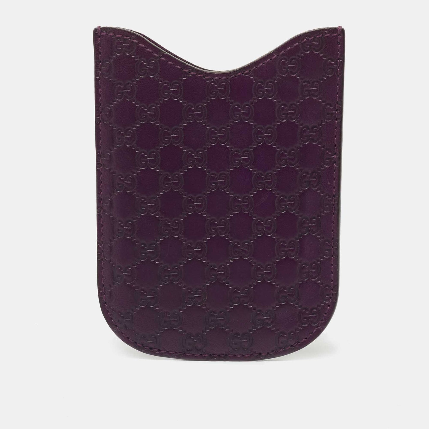 Luxury Gucci Trending 2025 Purple MicroLuxury Gucci Trending 2025ssima Leather Blackberry Phone Case