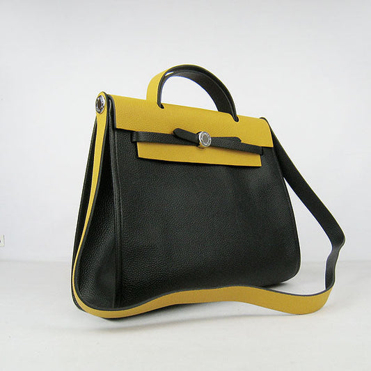 Luxury Hermes Herbag 60667 Ladies Yellow