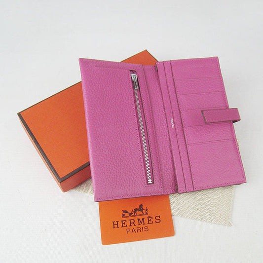 Luxury Hermes Wallet H015 Ladies Pink