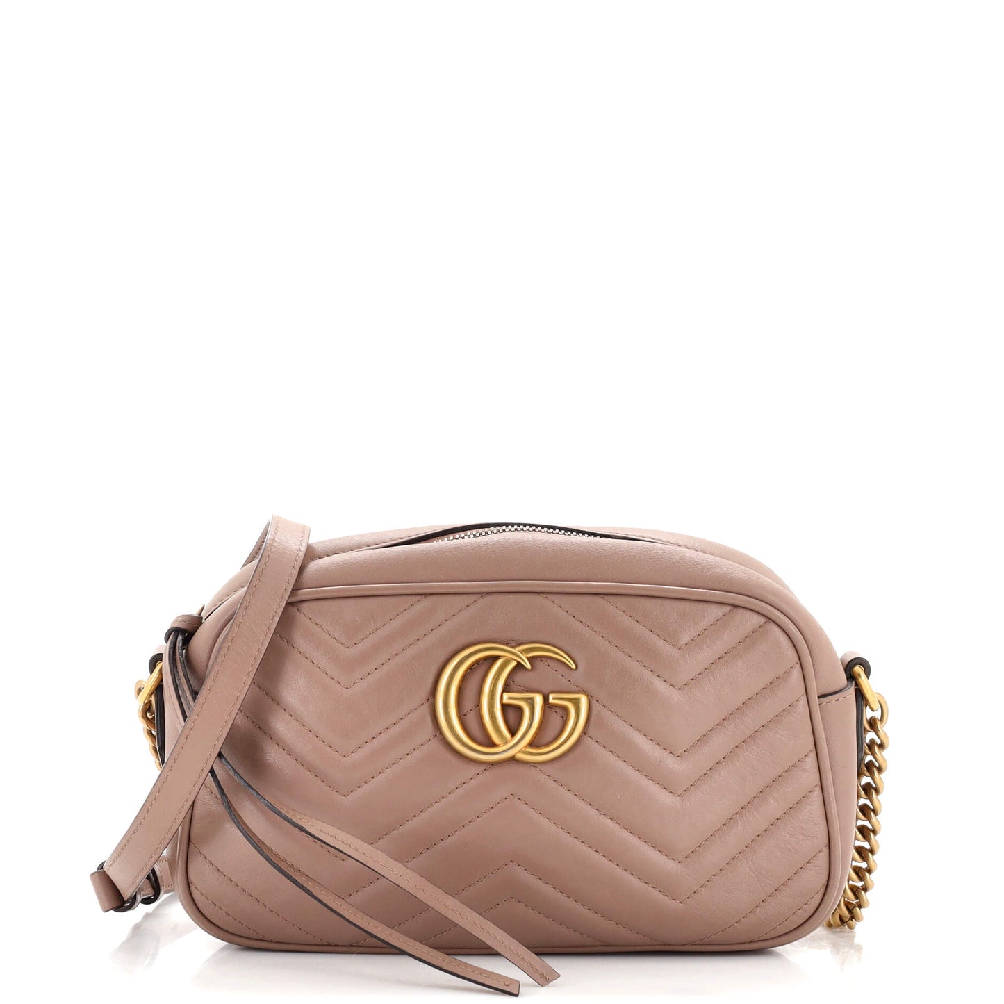 Luxury Gucci Trending 2025 GG Marmont Shoulder Bag Matelasse Leather Small