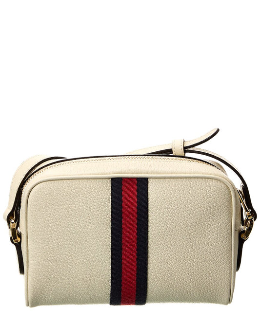 Luxury Gucci Trending 2025 Ophidia Mini Leather Crossbody