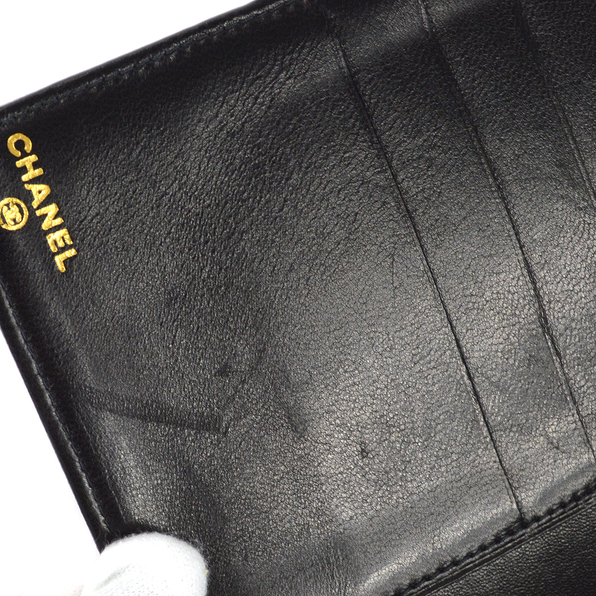 Luxury Chanel 2000-2001 Timeless Long Wallet Black Caviar